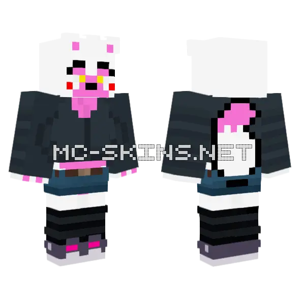 Jenny Character Skin Minecraft skin, front and back