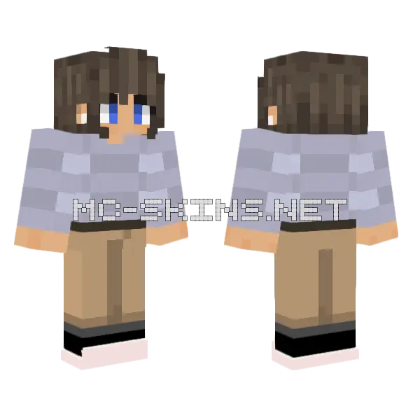 Jenny Girl Skin Minecraft skin, front and back