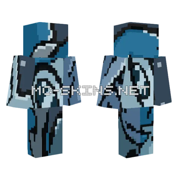 Jenny Girl Skin Minecraft skin, front and back