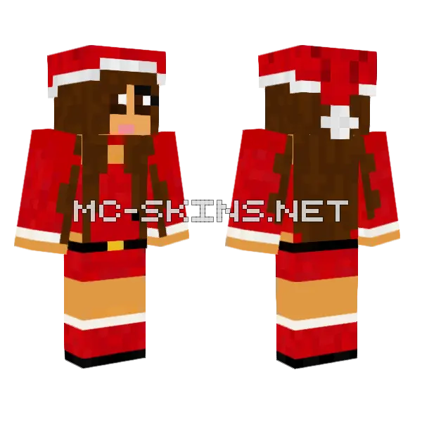 Jenny Girl Skin Minecraft skin, front and back