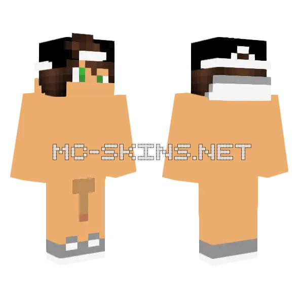 Jenny Girl Skin Minecraft skin, front and back