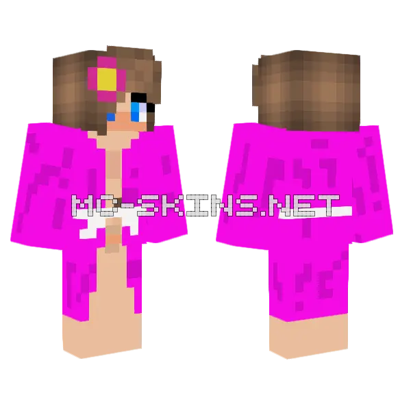 Jenny HD Skin Minecraft skin, front and back
