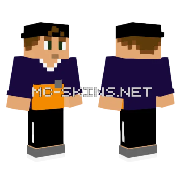 Jenny (Jenny Mod) Skin Minecraft skin, front and back