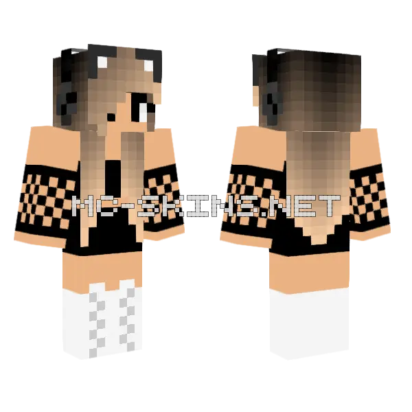 Jenny Minecraft Skin Minecraft skin, front and back