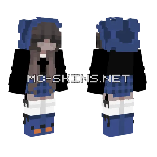 Jenny Minecraft Skin Minecraft skin, front and back