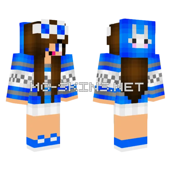 Jenny Minecraft Skin Minecraft skin, front and back