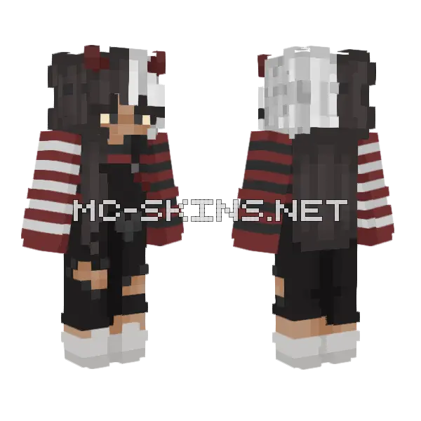 Jenny Minecraft Skin Minecraft skin, front and back