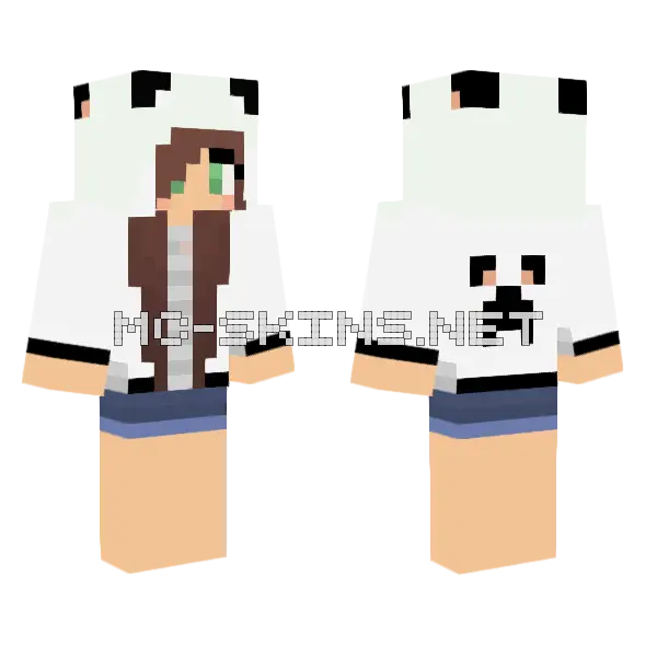 Jenny Minecraft Skin Minecraft skin, front and back