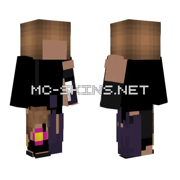 Jenny Minecraft Skin Minecraft skin, front and back