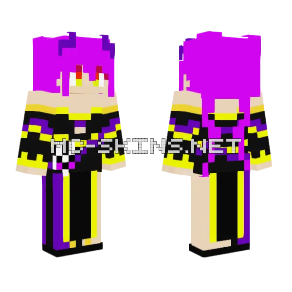 Jenny Minecraft Skin Minecraft skin, front and back