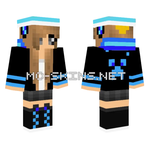 Jenny Minecraft Skin Minecraft skin, front and back