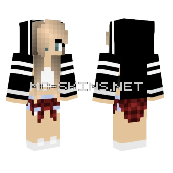 Jenny Minecraft Skin Minecraft skin, front and back