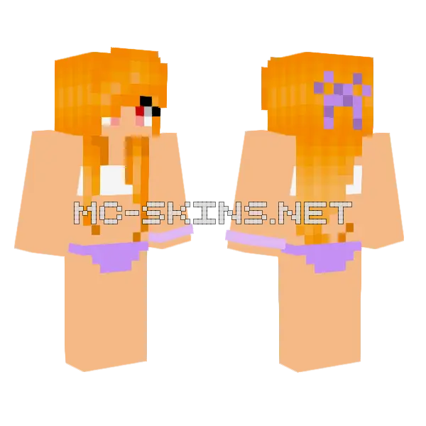 Jenny Mod Character Skin Minecraft skin, front and back