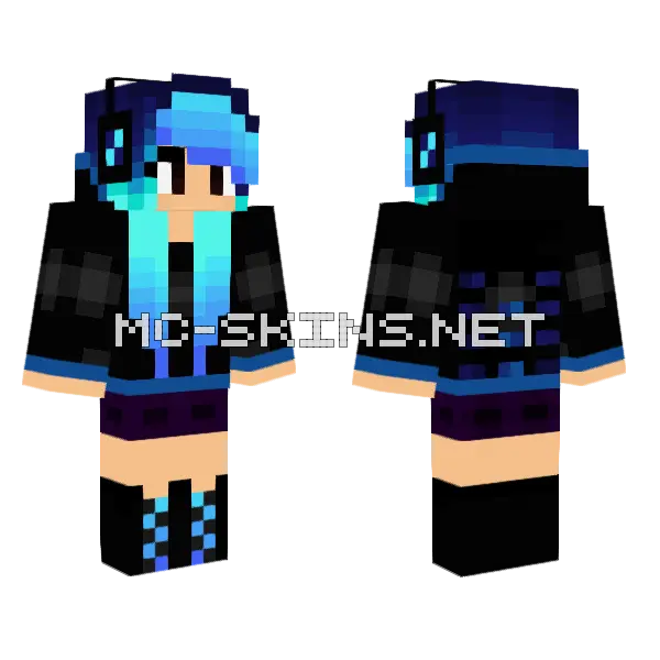 Jenny Mod Character Skin Minecraft skin, front and back