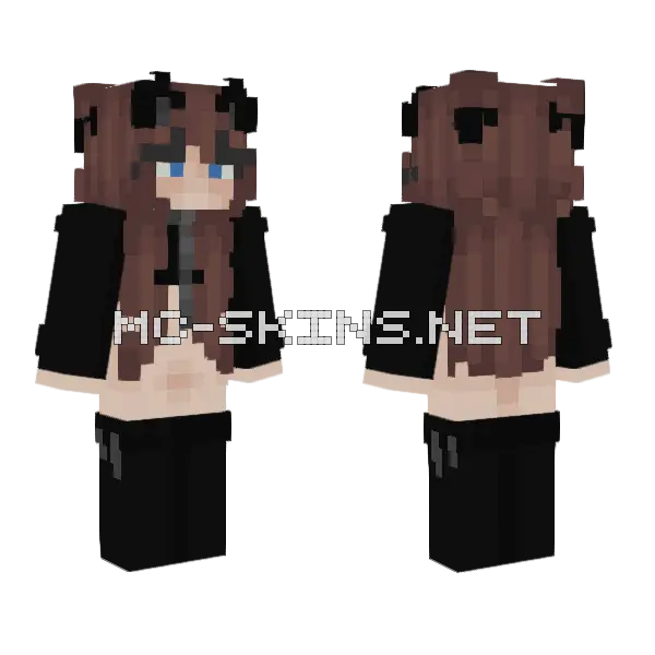Jenny Mod Character Skin Minecraft skin, front and back