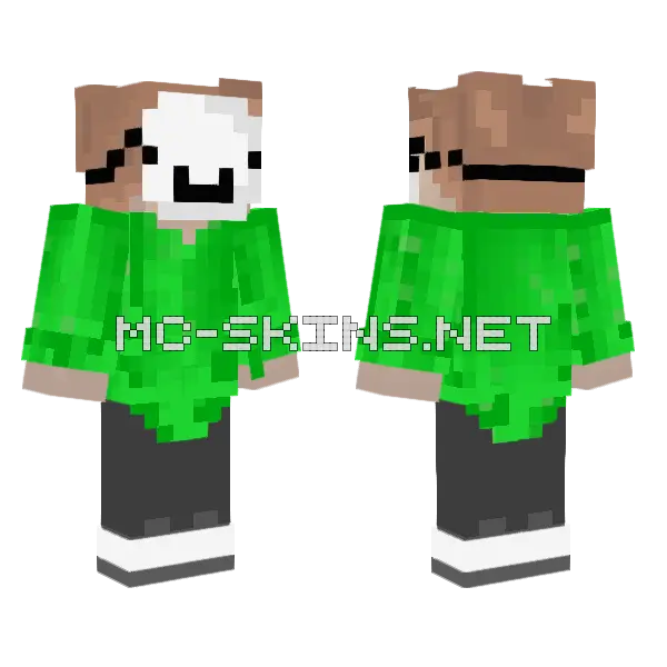 Jenny Mod Character Skin Minecraft skin, front and back