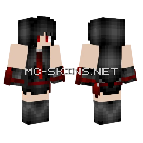 Jenny Mod Character Skin Minecraft skin, front and back