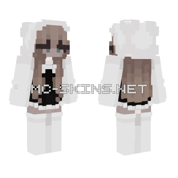 Jenny Mod Character Skin Minecraft skin, front and back