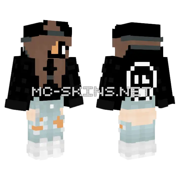 Jenny Mod Character Skin Minecraft skin, front and back