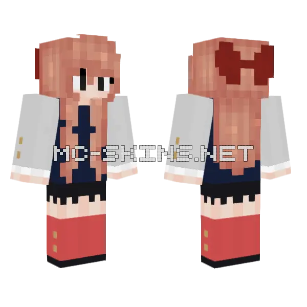 Jenny Mod Character Skin Minecraft skin, front and back