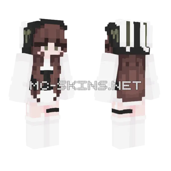 Jenny Mod Character Skin Minecraft skin, front and back