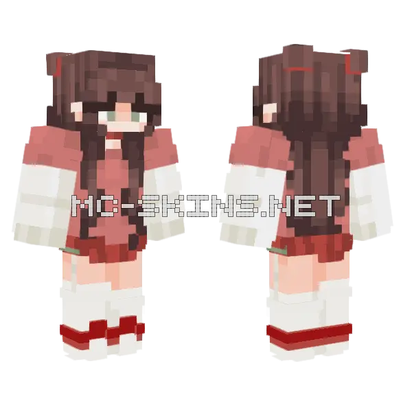 Jenny Mod Character Skin Minecraft skin, front and back