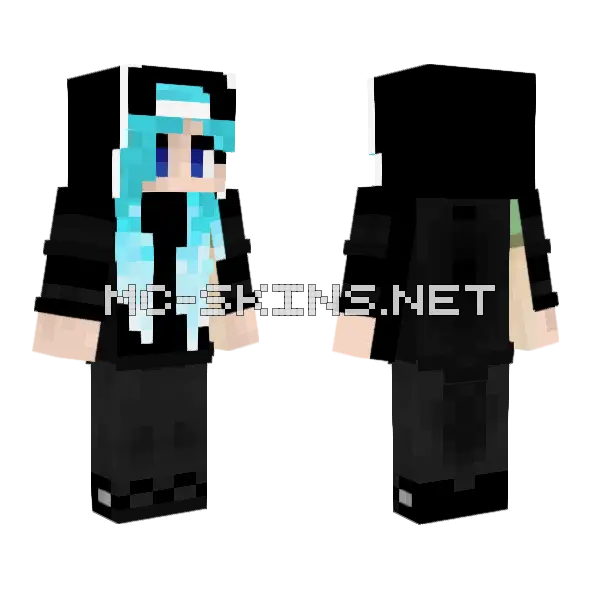 Jenny Mod Character Skin Minecraft skin, front and back