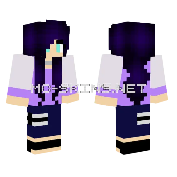 Jenny Mod Minecraft Skin Minecraft skin, front and back