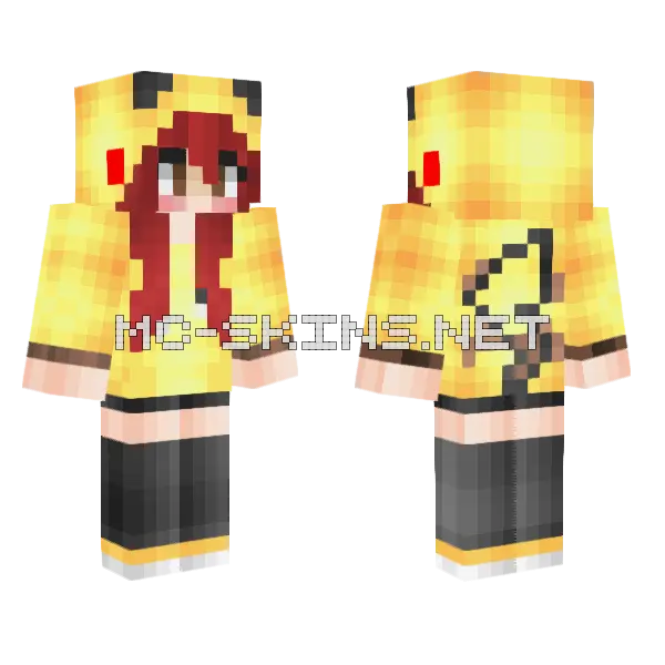 Jenny Mod Minecraft Skin Minecraft skin, front and back