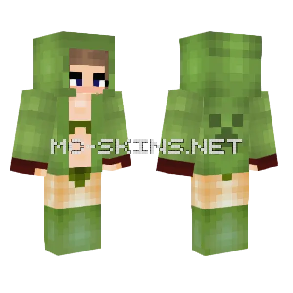 Jenny Mod Minecraft Skin Minecraft skin, front and back