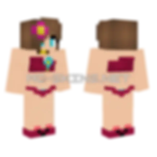Jenny Mod Minecraft Skin Minecraft skin, front and back