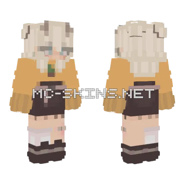 Jenny Mod Minecraft Skin Minecraft skin, front and back
