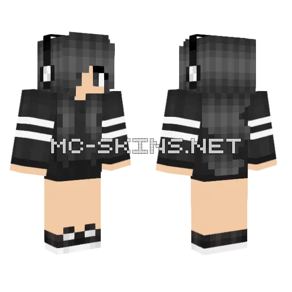 Jenny Mod Minecraft Skin Minecraft skin, front and back