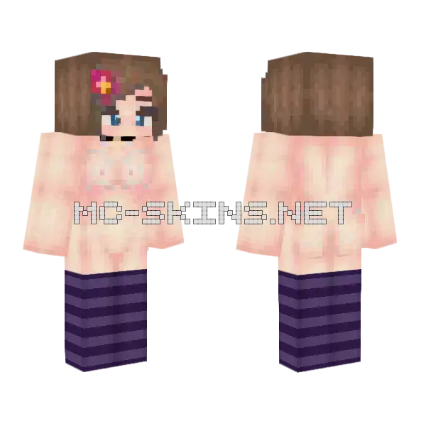 Jenny Mod Minecraft Skin Minecraft skin, front and back