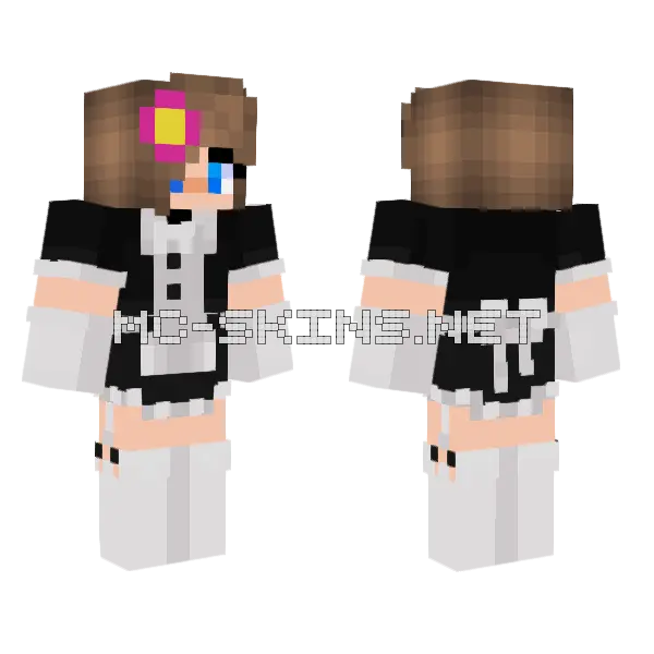 Jenny Mod Minecraft Skin Minecraft skin, front and back