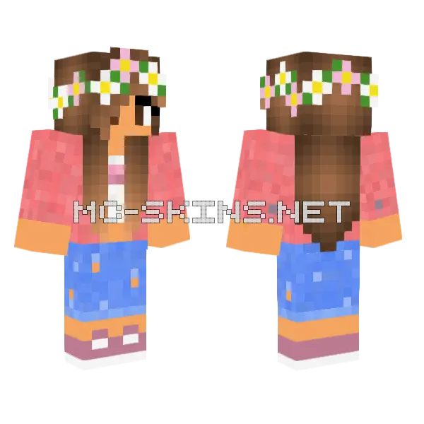 Jenny Mod Minecraft Skin Minecraft skin, front and back