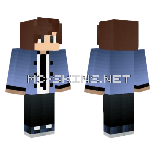 Jenny Mod Minecraft Skin Minecraft skin, front and back