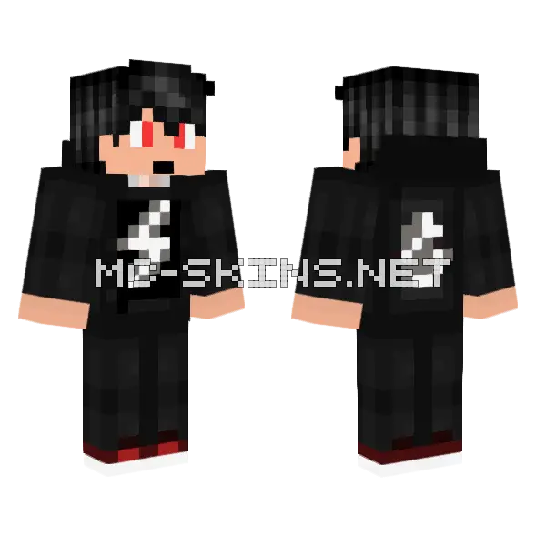 Jenny Mod Skin Minecraft skin, front and back