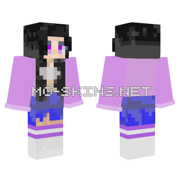 Jenny Mod Skin Minecraft skin, front and back