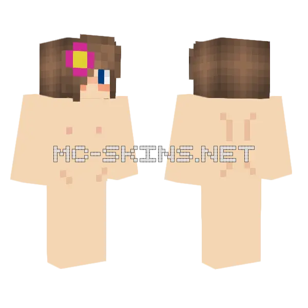 Jenny Mod Skin Minecraft skin, front and back