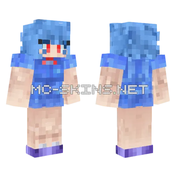 Jenny Mod Skin Minecraft skin, front and back