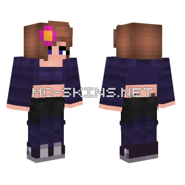 Jenny Mod Skin Minecraft skin, front and back