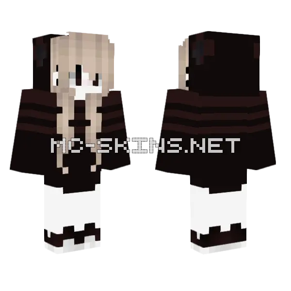 Jenny Mod Skin Minecraft skin, front and back