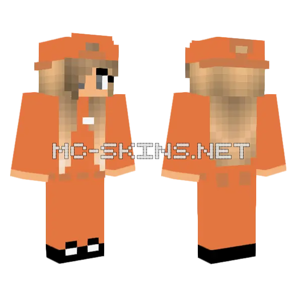 Jenny Mod Skin Minecraft skin, front and back