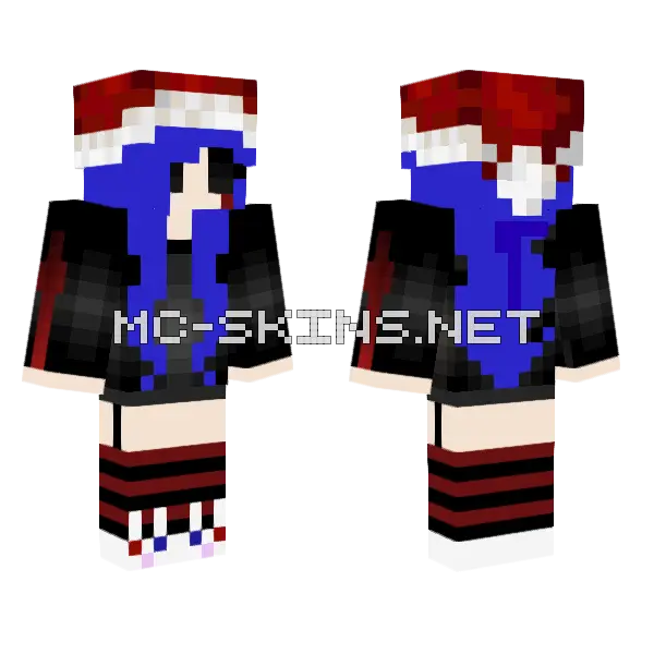 Jenny Mod Skin Minecraft skin, front and back