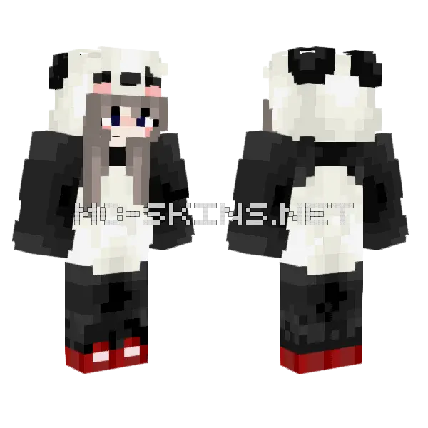 Jenny Mod Skin Minecraft skin, front and back