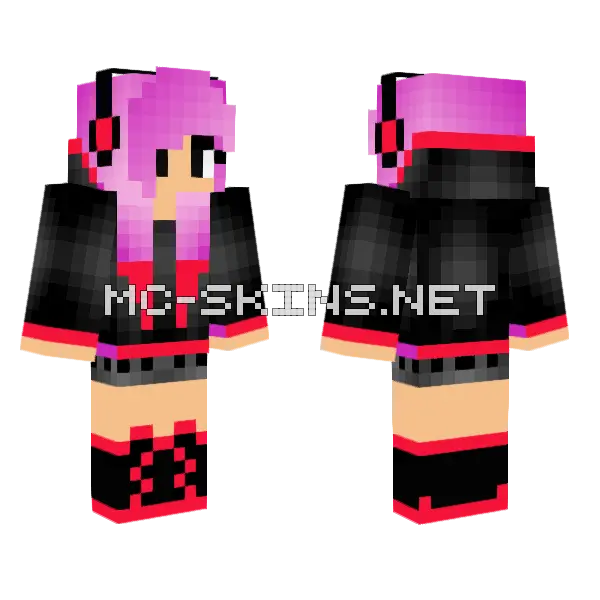 Jenny Mod Skin Minecraft skin, front and back