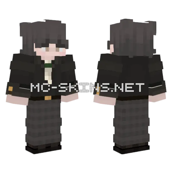 Jenny Skin Minecraft skin, front and back