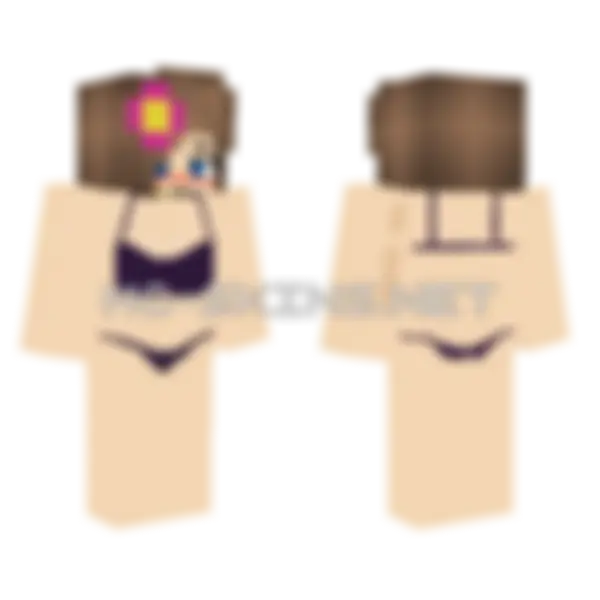 Jenny Skin Minecraft skin, front and back