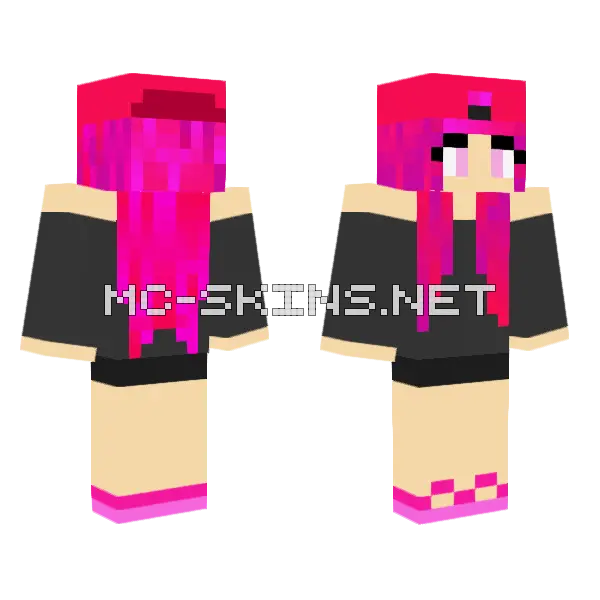 Jenny Skin Minecraft skin, front and back